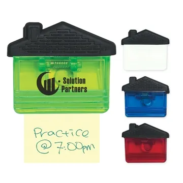 Image of 250 Promotional House Shape Clip - Magnetic