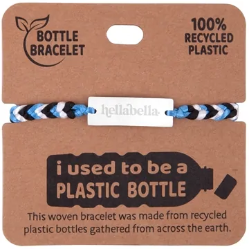 Image of 200 Customized Be Brave Eco Bracelet - Silver - Recycled Material ...