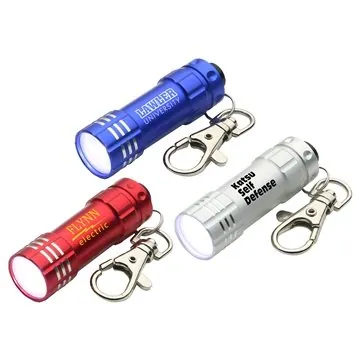 Image of 150 Custom Bright Shine LED Key Chain - Carabiner Clip & 12 Lumens