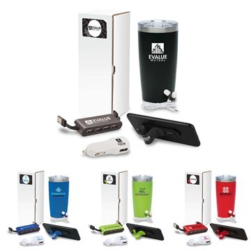 Analog 5-Piece Technology Gift Set - Vacuum Sealed & USB Compatible