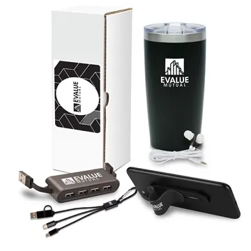 Analog 5-Piece Technology Gift Set - Vacuum Sealed & USB Compatible