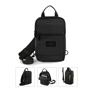 Image of 10 Custom Bugatti Mile End Sling Bag - Water-Resistant & Padded ...