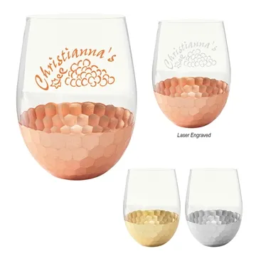 Image of 144 Promotional 18 oz Florence Stemless Wine Glass - BPA-free