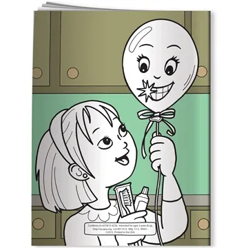 Image of 300 Customized Coloring Book - A Visit to the Dentist: A Tooth ...