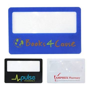 Wallet Magnifier With Case Full Color Digital - 3X Power