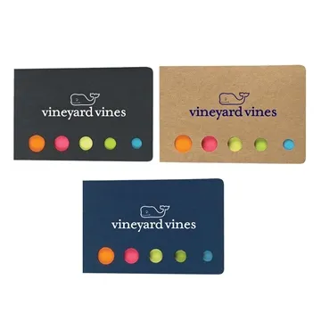 Image of 150 Custom Sticky Note Book - Portable