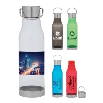 Phoenix 20 oz rPET Water Bottle - Recycled & Stainless Steel
