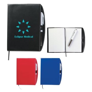 Image of 100 Promotional Savannah Notebook With Pen - 80 Pages