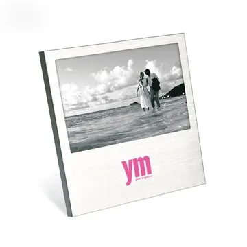 Image of 50 Customized Drive-in 4" x 6" Aluminum Photo Frame Felt Glass - ...