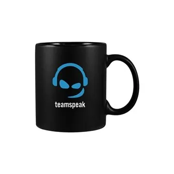 Image of 72 Custom 12 oz C-Handle Ceramic Mug - Matte Black & Microwave ...