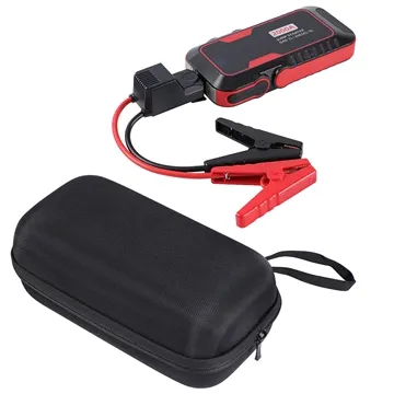 12V Portable Jump Starter Kit with LCD Display