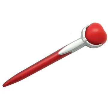 Image of 150 Promotional Sweet Heart Squeeze Top Pen - Stress Relief