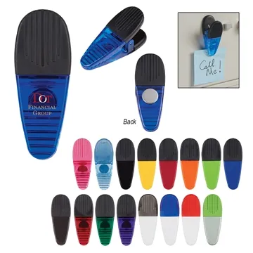 Image of 250 Promotional Alligator Clip - Magnetic & Rubber Grip