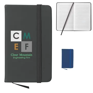 Image of 100 Customized Journal Notebook - PVC Cover & Bookmark