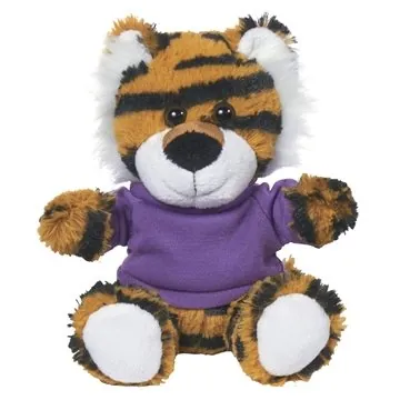 Image of 25 Customized 6" Terrific Tiger - 14 Shirt Colors