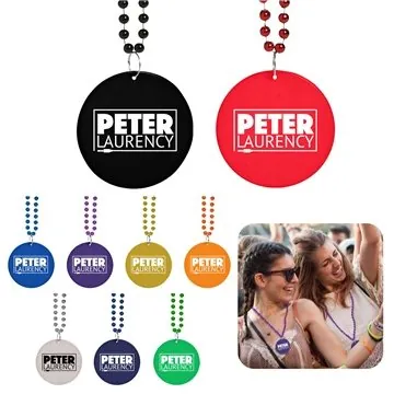 Image of 500 Customized Medallion Beads - Multi Color