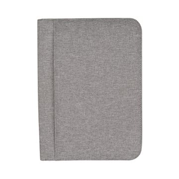 Image of 13 Customized Sterling RPET Zippered Letter Size Padfolio - ...