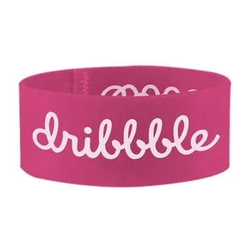 1 H x 7 L Dye-Sublimated Stretchy Elastic Bracelet