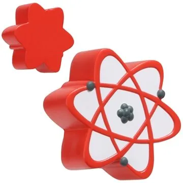 Image of 100 Promotional Atomic Symbol - Stress Reliever - Polyurethane