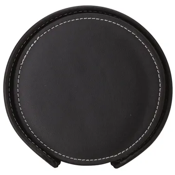 Image of 25 Custom Domanda Leather 4 Coaster Set - Bonded Leather