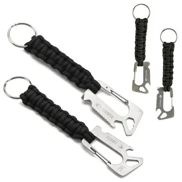 Image of 100 Promotional Basecamp Peak Carabiner Multi-Tool - 7-in-1