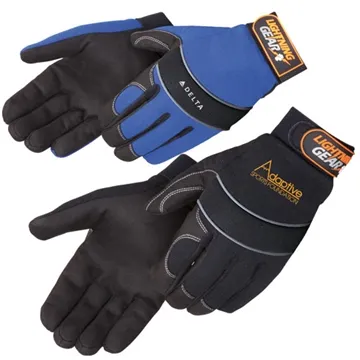 72 Customized Premium Simulated Leather Mechanic Gloves - Spandex ...