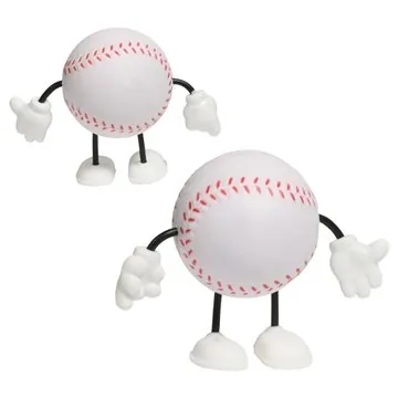 Image of 100 Promotional Baseball Figure - Stress Reliever