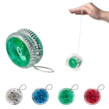 Image of 250 Customized Light Up Yo-Yo - Blinking LED & Battery Powered