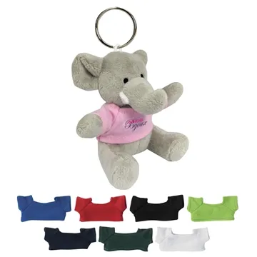 Image of 25 Custom Mini Elephant Key Chain - Plush