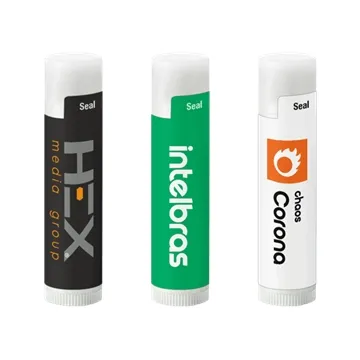 SPF 30 Soy Based Lip Balm in White Tube - USA Made