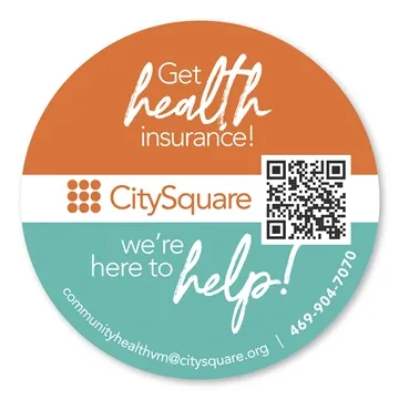 Image of 250 Customized Circle 3 Diameter Magnet - Mailer & Stock Item