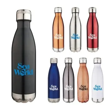 Image of 100 Customized 17oz Insulated Bottle - 24Hr Cold