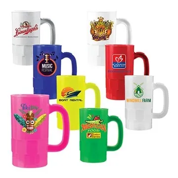 Image of 150 Custom 14 oz Beer Stein (1 Side), Full Color Digital - Thumb ...