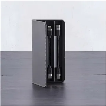 6 Custom mophie Cable Travel Kit - Magnetic Woven Case