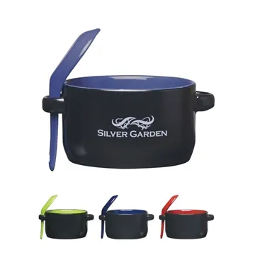 Image of 72 Customized 12 oz Aztec Soup Mug - Spoon Included