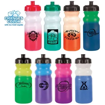 Mood 20 oz Cycle Bottle - Push and Pull Cap - Color Changing