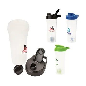 Image of 48 Promotional Shake It 28 oz PP Shaker Cup - BPA Free & Measuring ...