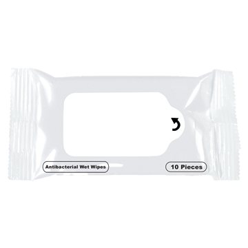 Antibacterial Wet Wipe Packet - FDA Approved & Citrus Scent