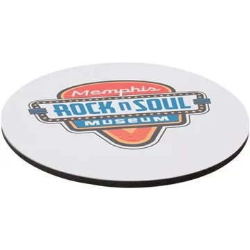 Image of 150 Custom 8" Rd 1/8" Thick Full Color Soft Mouse Pad - Comfort ...