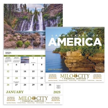 Image of 100 Promotional Landscapes of America - Spiral - UV Coated
