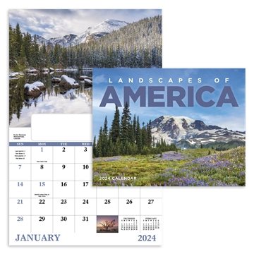 Landscapes of America - Window - 13 Month & UV Coated