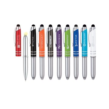 Legacy Ballpoint Pen / Stylus / LED Light - Aluminum