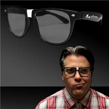 72 Promotional Black Frame Nerd Eyeglasses