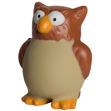 Image of 150 Promotional Owl Stress Reliever - Squeezable