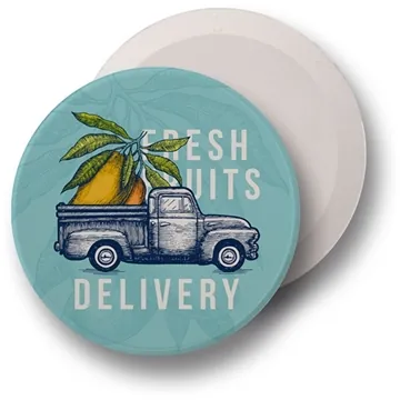 Image of 250 Customized Absorbent Car Coaster (single) - Ceramic & ...