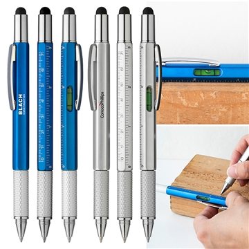 Image of 100 Promotional Carpenter Multi-Tool Pen - Level & Screwdrivers