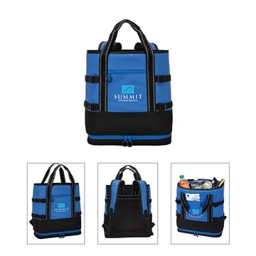 Image of 25 Customized Lanier 30-Can Backpack Cooler - Heat Sealed & Foam ...