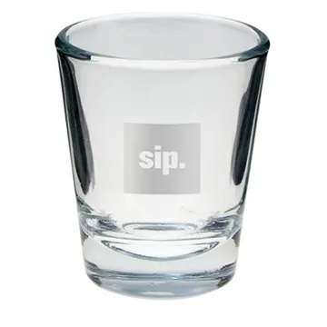 Image of 144 Promotional Shot Glass Clear 1.5oz