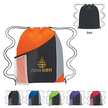 Image of 150 Custom Tri-Color Sports Pack - Mesh Pocket