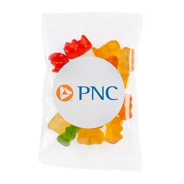 Image of 250 Promotional Clever Candy 1oz Goody Bags - Gummy Bears